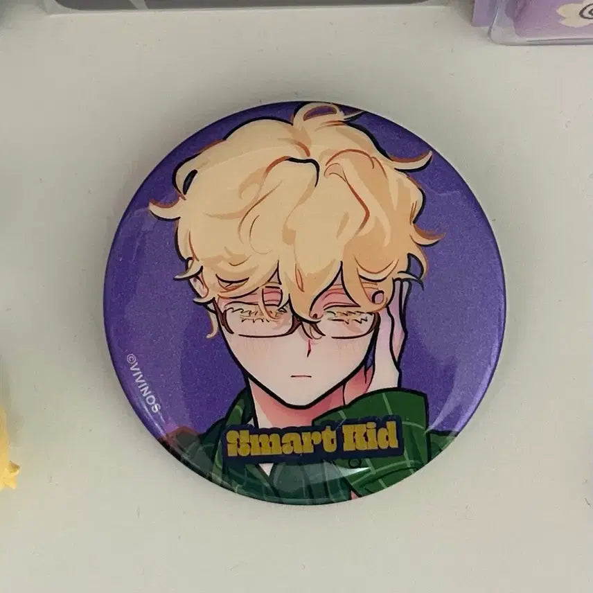 [BUNJANG] A-Stage LUCY High Teen Glitter Can Badge / 에이스테 하이틴 루카 글리터 캔뱃지