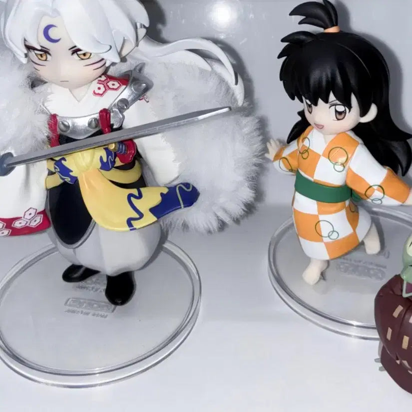 [BUNJANG] Pop Mart InuYasha Sesshomaru &amp; Rin Figure Set / (마지막가격)이누야샤 팝마트 셋쇼마루, 링 세트 피규어