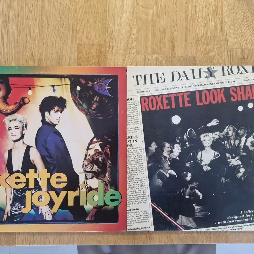 [BUNJANG] Roxette Joyride &amp; Look Sharp LP Bundle Set / [R] Roxette LP (2,3집) 2종 일괄