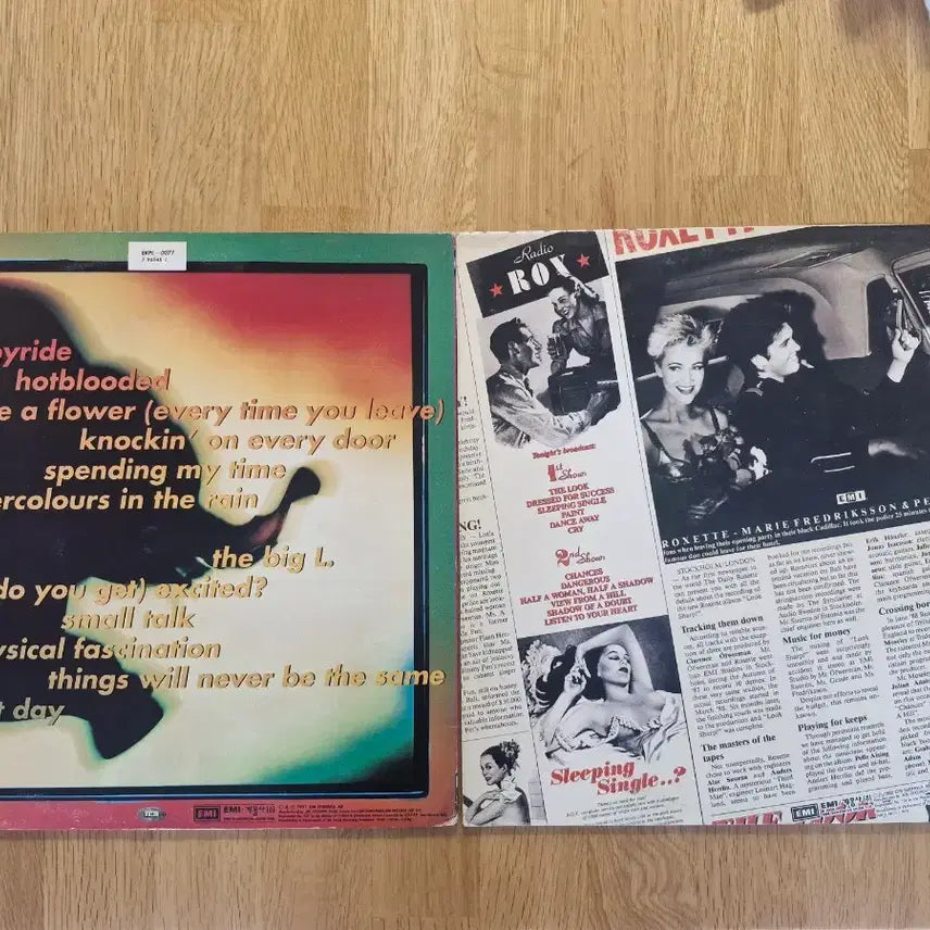 [BUNJANG] Roxette Joyride &amp; Look Sharp LP Bundle Set / [R] Roxette LP (2,3집) 2종 일괄