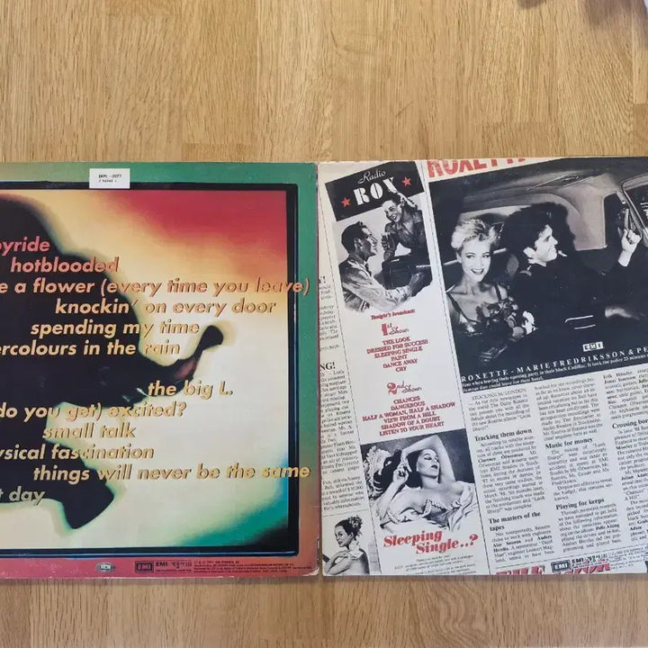 [BUNJANG] Roxette Joyride &amp; Look Sharp LP Bundle Set / [R] Roxette LP (2,3집) 2종 일괄