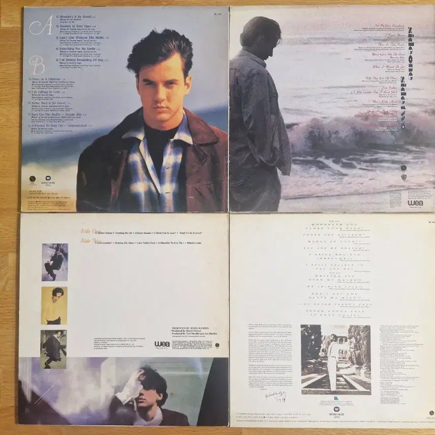 [BUNJANG] Tommy Page LP Collection (Albums 1-4) Bundle Set / [T] Tommy Page LP (1~4집) 4종 일괄