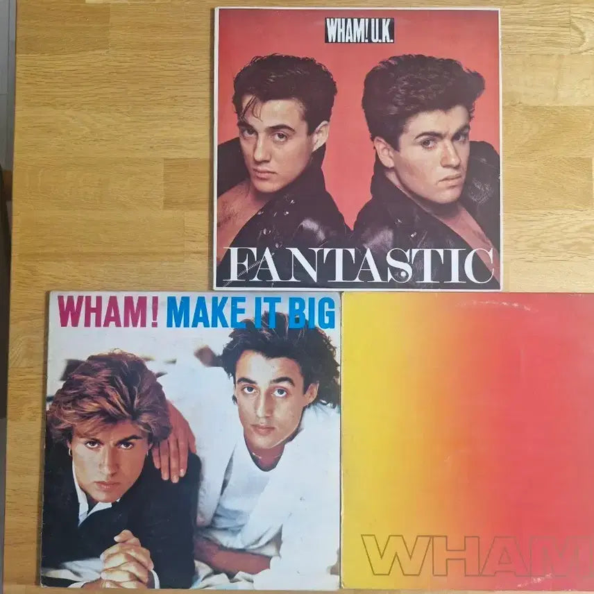 [BUNJANG] WHAM! Fantastic, Make It Big, Music From The Edge Of Heaven LP Bundle Set / [W] WHAM! LP (1~3집) 3종 일괄