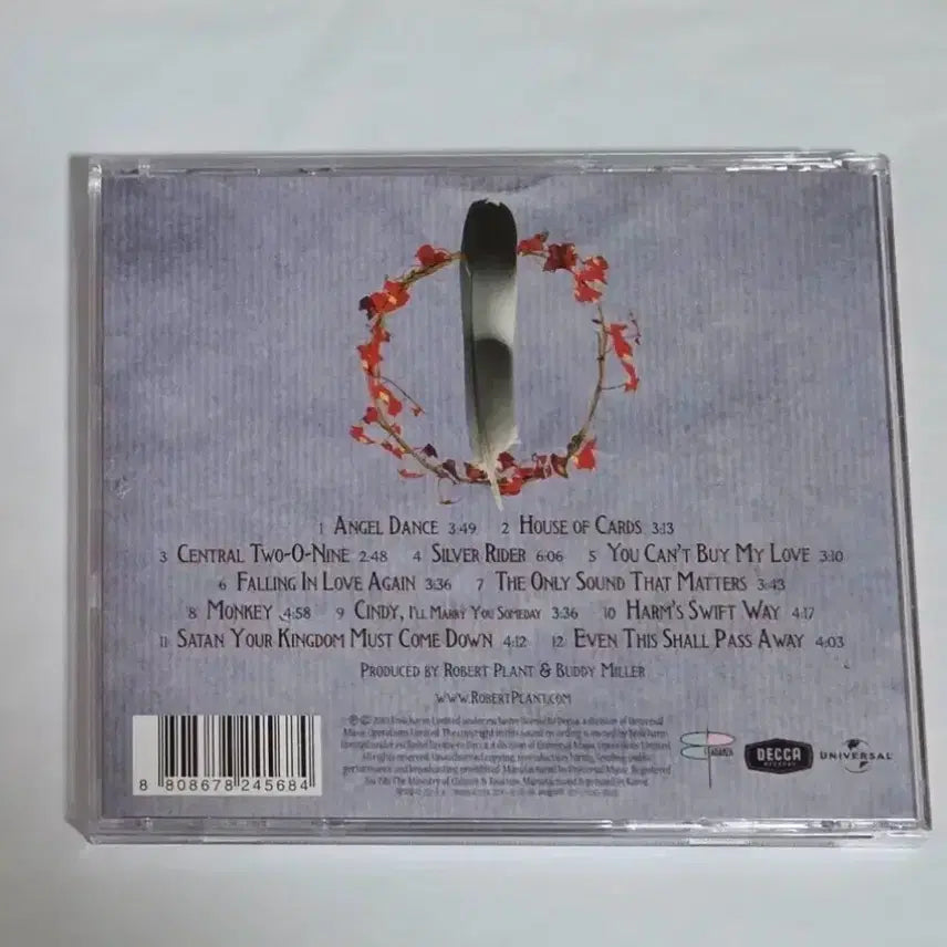 [BUNJANG] Robert Plant Band of Joy CD / 로버트 플랜트 Band Of Joy 앨범 시디 CD