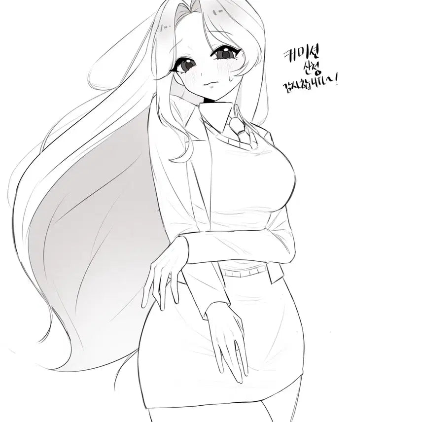 [BUNJANG] Character Illustration Commission / 몸매좋은 여캐반신 낙서 커미션