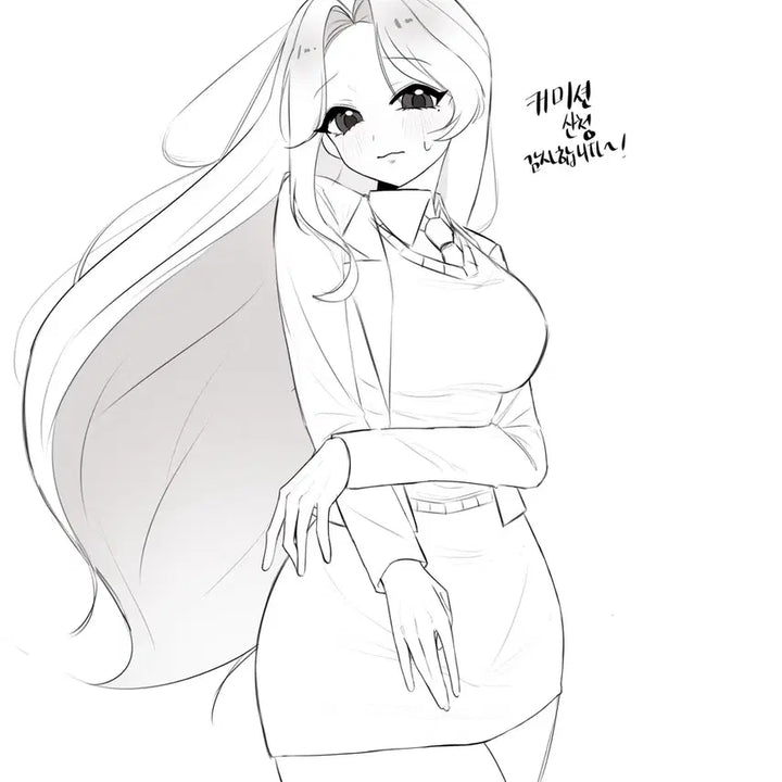[BUNJANG] Character Illustration Commission / 몸매좋은 여캐반신 낙서 커미션