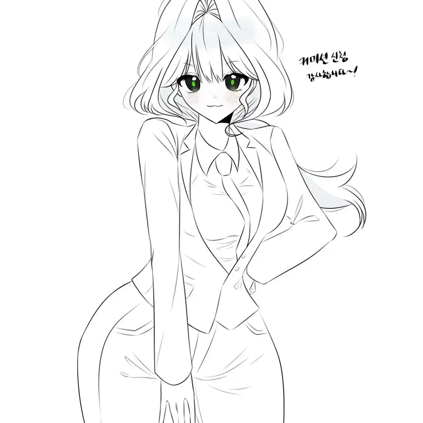 [BUNJANG] Character Illustration Commission / [급전] 몸매좋은 여캐반신 낙서 커미션