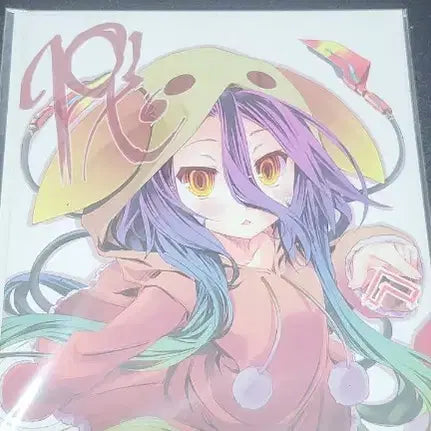 [BUNJANG] No Game No Life Theatrical Version Shikishi Board / 노게임 노라이프 극장판색지 팝니다.
