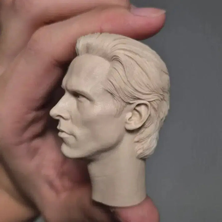 [BUNJANG] 12-inch Christian Bale Head for Action Figures (Hot Toys Compatible) / 12인치 피규어 배트맨 크리스찬베일 (핫토이 호환) 헤드