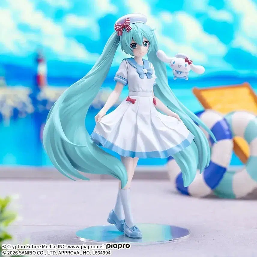 [BUNJANG] Sega x Stellar Hatsune Miku &amp; Cinnamonroll Vocaloid Figure / 세가 Xstellar 보컬로이드 하츠네미쿠 &amp; 시나모롤