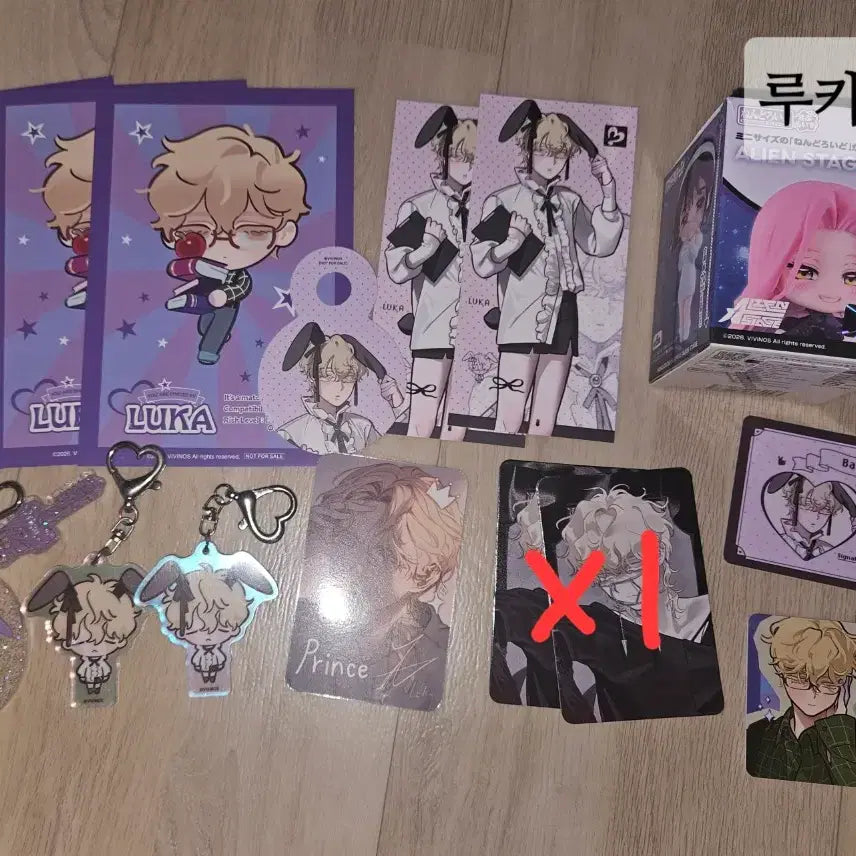 [BUNJANG] Astage Ruka Bundle Set / (일괄) 급전 에이스테 루카굿즈 판매 두장 다 확인해주세요