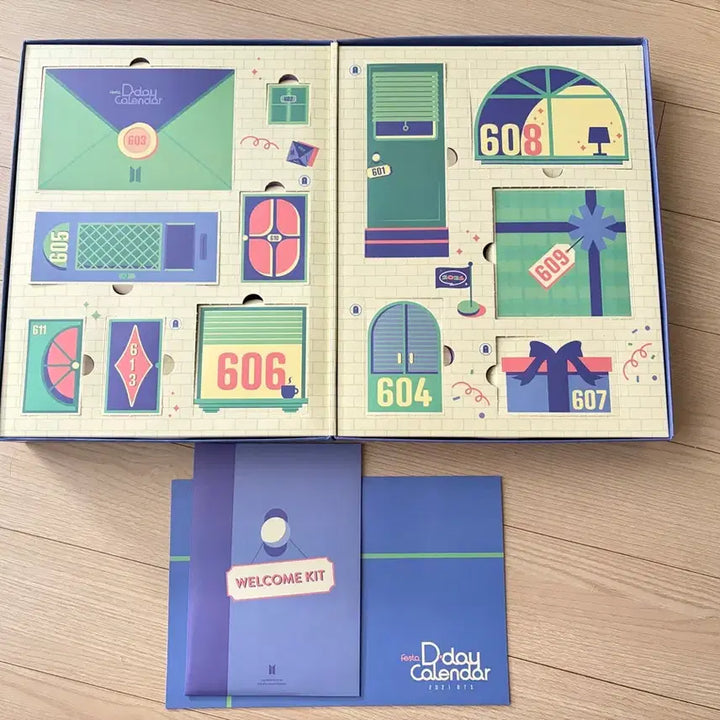 [BUNJANG] BTS 8th Anniversary Festa D-Day Calendar / 방탄소년단 8주년 페스타 디데이 캘린더