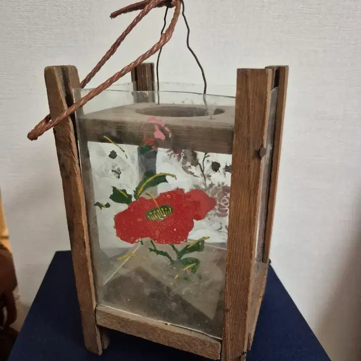 [BUNJANG] Korean Traditional Wooden Horn Lantern (Jeunggan) / 근대사 나무호롱등잔