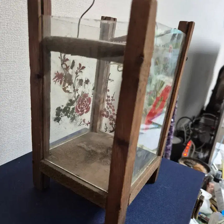 [BUNJANG] Korean Traditional Wooden Horn Lantern (Jeunggan) / 근대사 나무호롱등잔