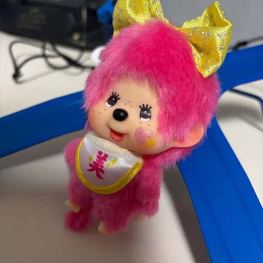 [BUNJANG] Monchhichi Pink Plush Toy / 핑크미 몬치치