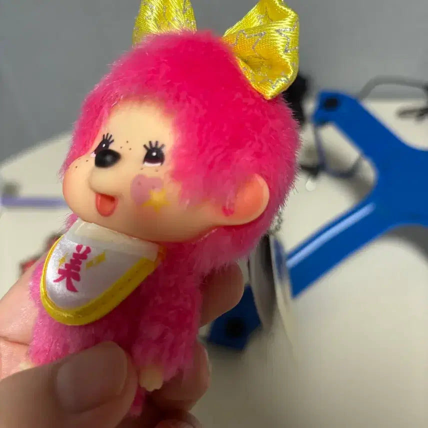 [BUNJANG] Monchhichi Pink Plush Toy / 핑크미 몬치치