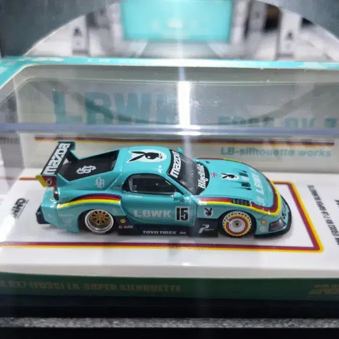 [BUNJANG] Inno Models 1:64 Mazda RX-7 Liberty Walk Super Silhouette Die-cast Model / 이노 64 ino 1:64 마쯔다 rx-7 리버티워크 슈퍼실루엣 다이캐스트 미니지티