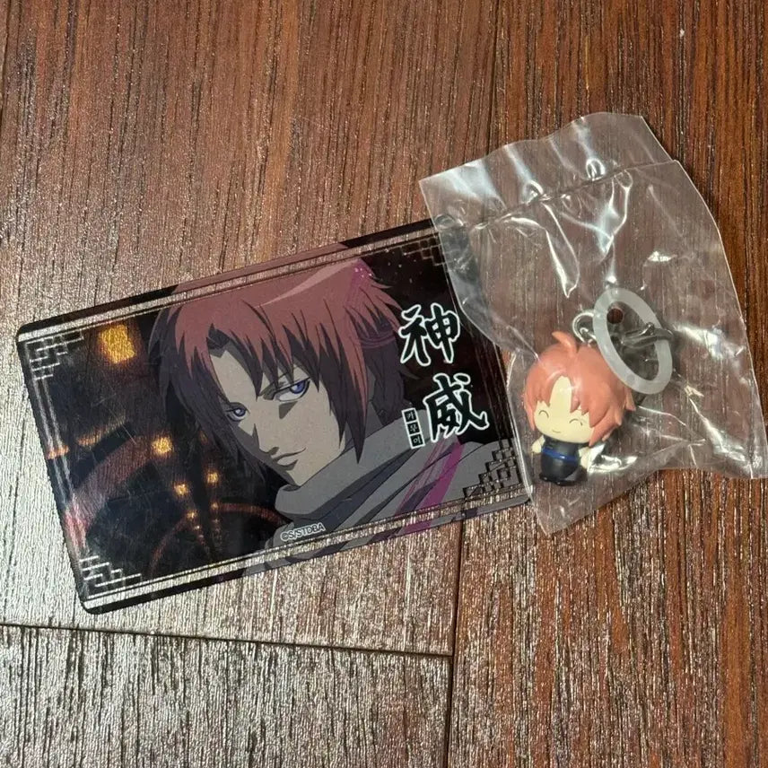 [BUNJANG] Gintama Kamui Acrylic Card &amp; Yoshirawa Mark / 은혼 카무이 아크릴 카드&amp;요시와라 메지루시