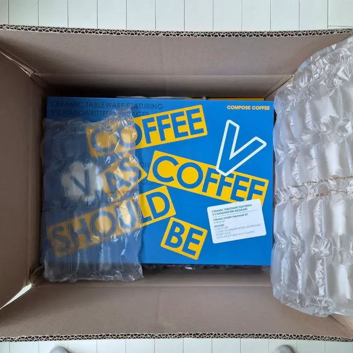 [BUNJANG] Compose Coffee V Tableware Set (BTS V Goods) / 컴포즈커피 테이블웨어 세트 V 굿즈