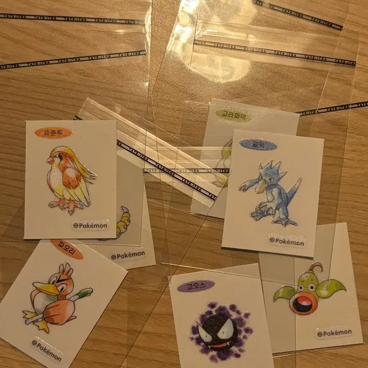 [BUNJANG] Pokemon 30th Anniversary Artwork Stickers Bundle Set / 포켓몬 30주년 아트워크 띠부씰 일괄