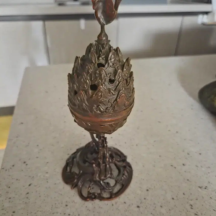 [BUNJANG] Baekje Gilt-bronze Incense Burner Replica / 백제 금동대향로 재현품 판매합니다