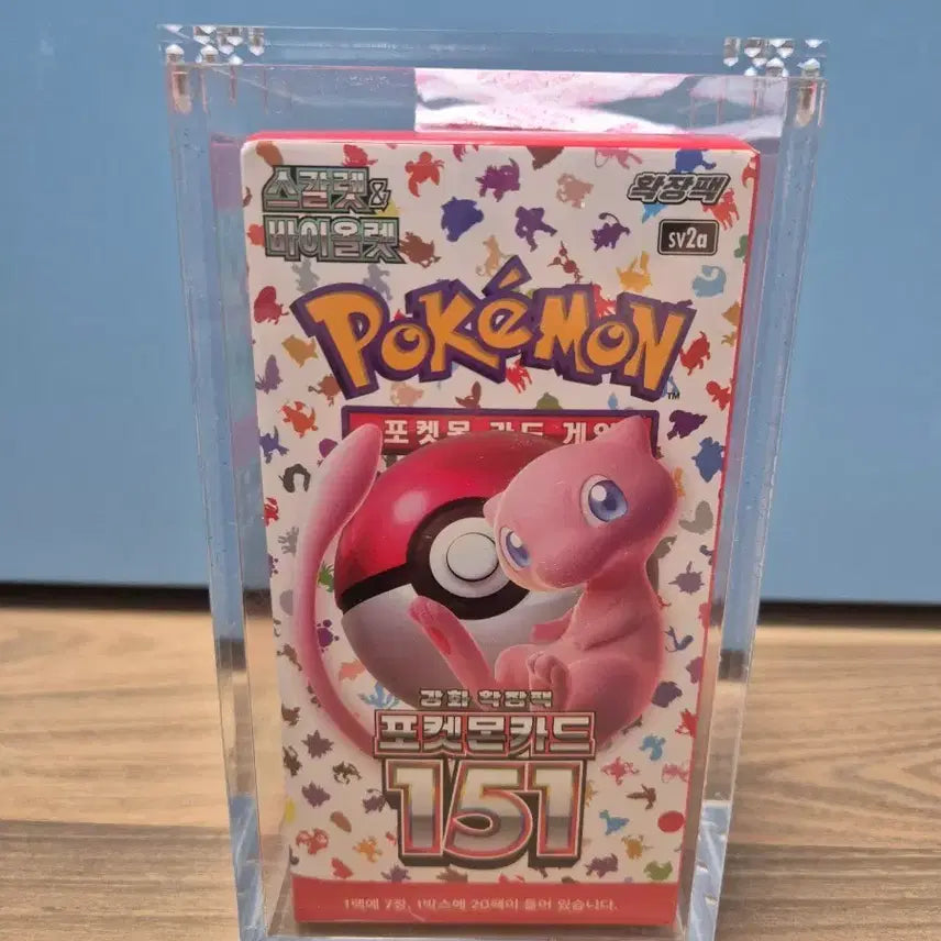 [BUNJANG] Pokemon Card 151 &amp; Acrylic Case Set / 포켓몬카드 151&amp;아크릴케이스 세트