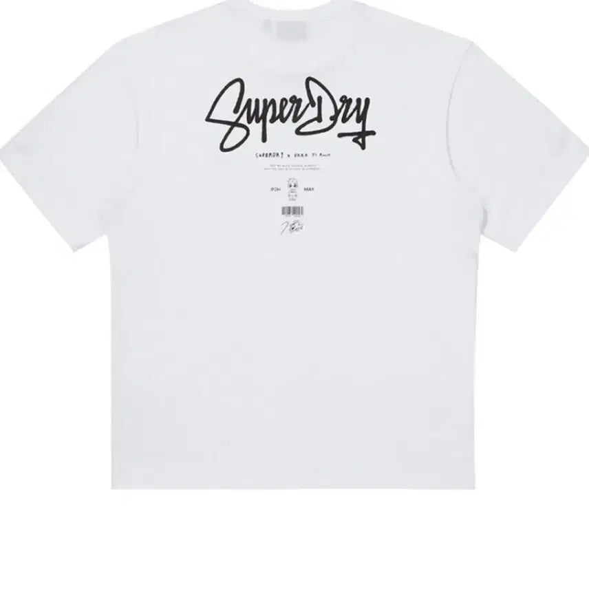[BUNJANG] Superdry Park Jihoon Signed Edition T-Shirt / Superdry 박지훈 사인드 에디션 티셔츠 정가 양도(포카)