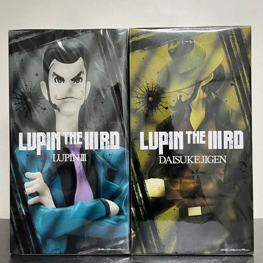 [BUNJANG] Lupin the Third Sealed Figure Set (Lupin &amp; Jigen) / 미개봉세트 괴도루팡 피규어 루팡 3세 피규어 지겐 피규어