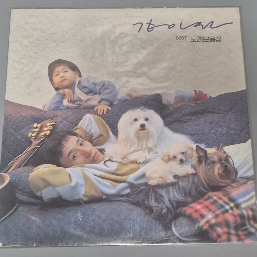 [BUNJANG] Kang In Won Best Songs Collection Unsealed LP / 강인원 베스트 노래모음집 미개봉 LP판