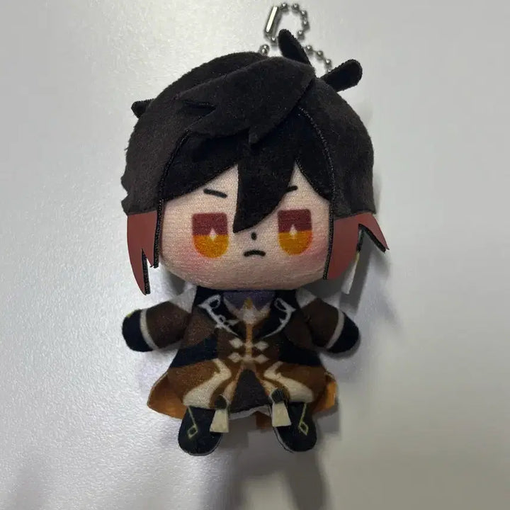 [BUNJANG] Genshin Impact Zhongli Finger Puppet Plush Doll / 원신 종려 퍼펫토 손가락 누이 인형