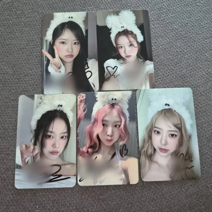 [BUNJANG] LOOSSEMBLE Autographed Photocard Set / 루셈블 싸인 포카