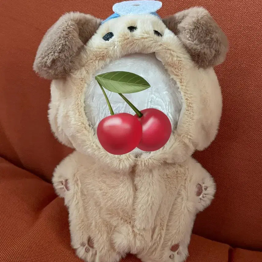 [BUNJANG] 10cm Dog Doctor Spacesuit Outfit / 보들보들 솜인형옷 10cm 우주복 강아지의사