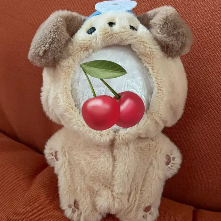 [BUNJANG] 10cm Dog Doctor Spacesuit Outfit / 보들보들 솜인형옷 10cm 우주복 강아지의사