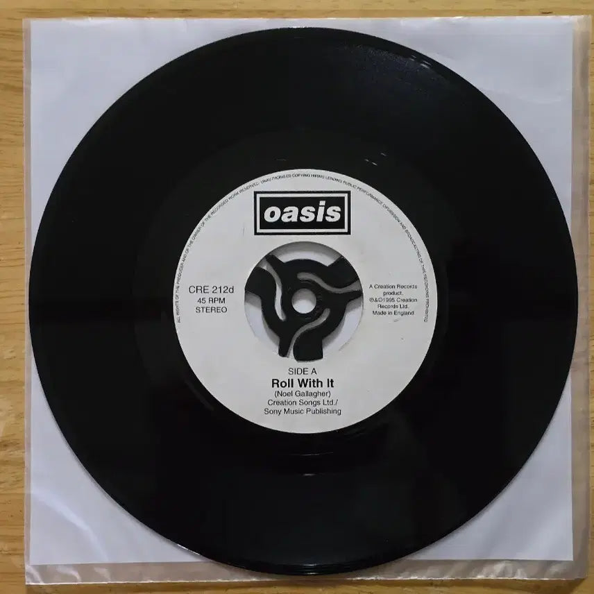 [BUNJANG] Oasis Roll With It 7-Inch UK Vinyl / LP 레코드 oasis 오아시스 - Roll With It 7인치 영국반