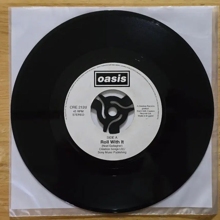[BUNJANG] Oasis Roll With It 7-Inch UK Vinyl / LP 레코드 oasis 오아시스 - Roll With It 7인치 영국반