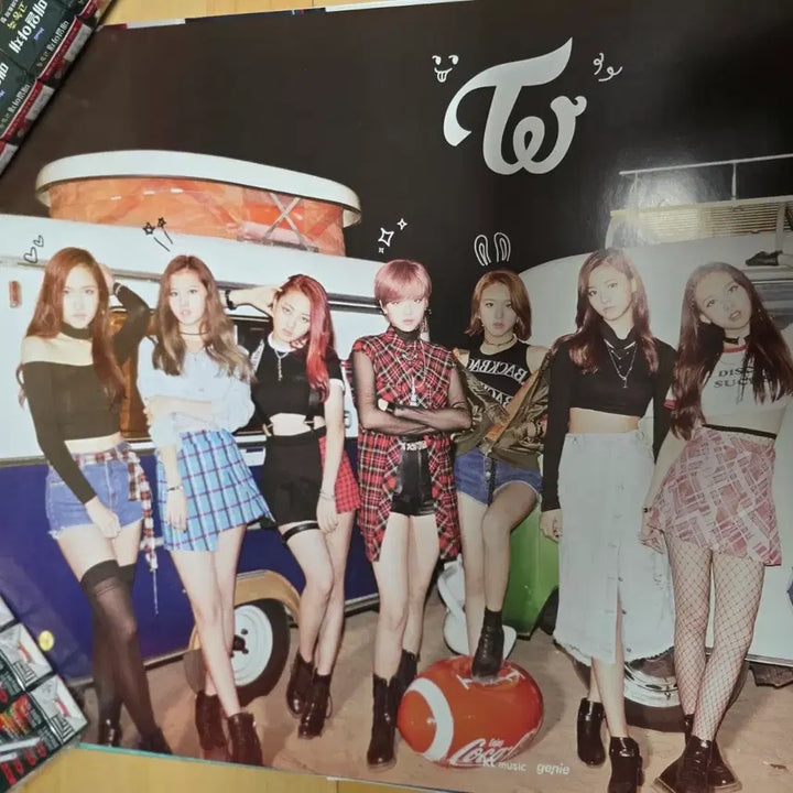 [BUNJANG] TWICE Poster Bundle Set (20 Posters) / 일괄)트와이스 포스터 일괄판매 우아하게 치얼업 등 (TWICE poster)