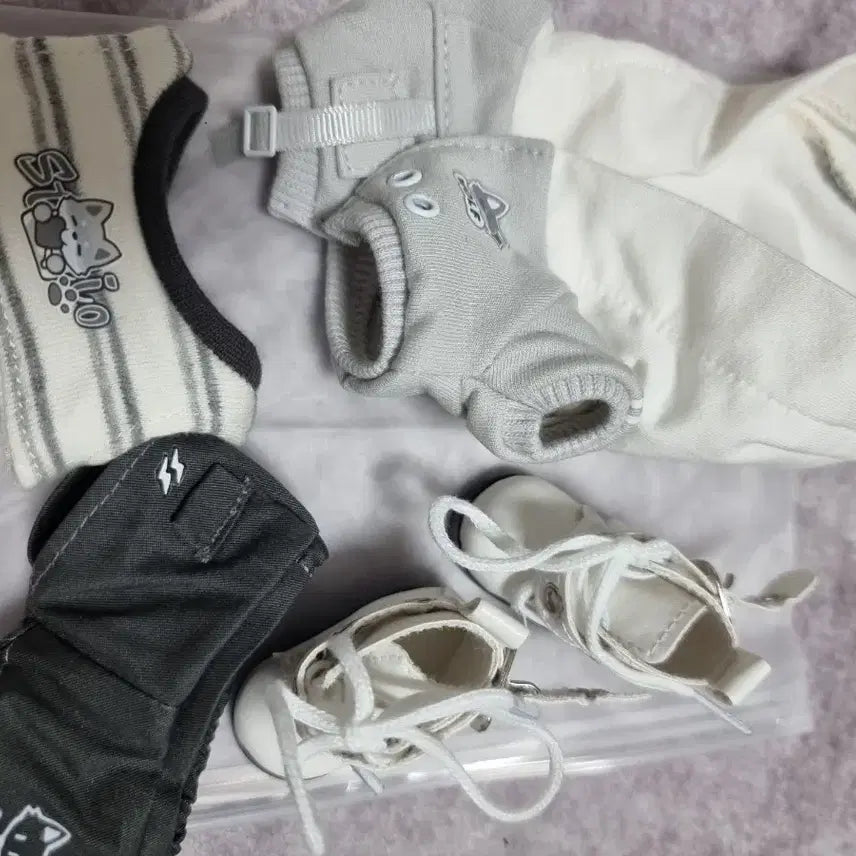 [BUNJANG] 15cm Doll Clothing Set - Fierce Wolf 6-Piece / 솜인형 옷 15cm 사나운늑대 6점세트