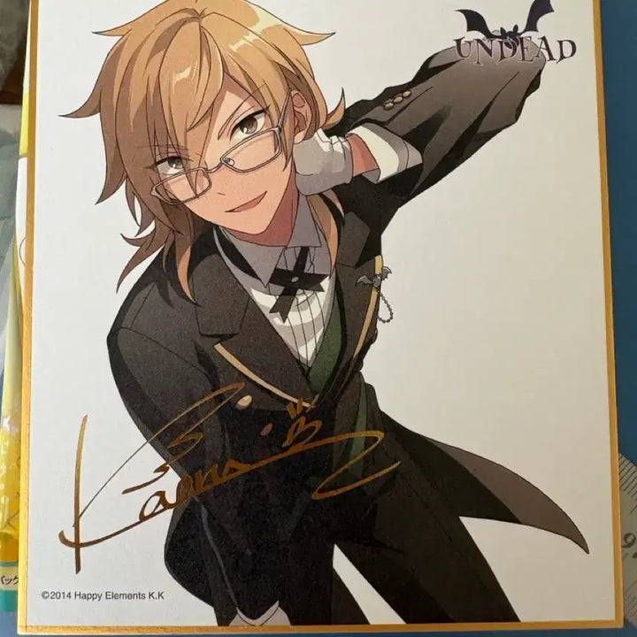 [BUNJANG] Ensemble Stars! Kaoru Hakaze Shikishi Art Board / 앙스타 집사 카오루 색지