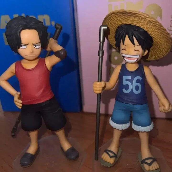 [BUNJANG] One Piece Luffy &amp; Ace Bundle Set Figure / 원피스 피규어