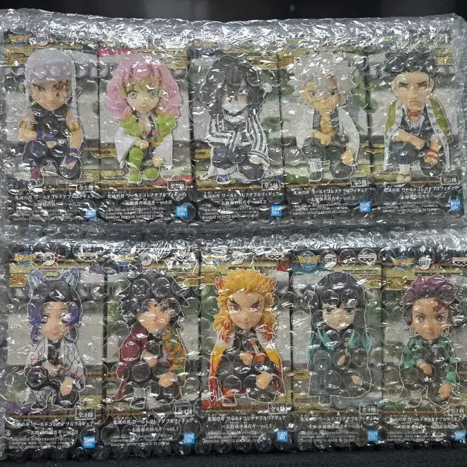 [BUNJANG] Demon Slayer World Collectable Figure Set (Shujin Kaigi Edition) / 귀멸의칼날 월콜 피규어 주합회의 10종