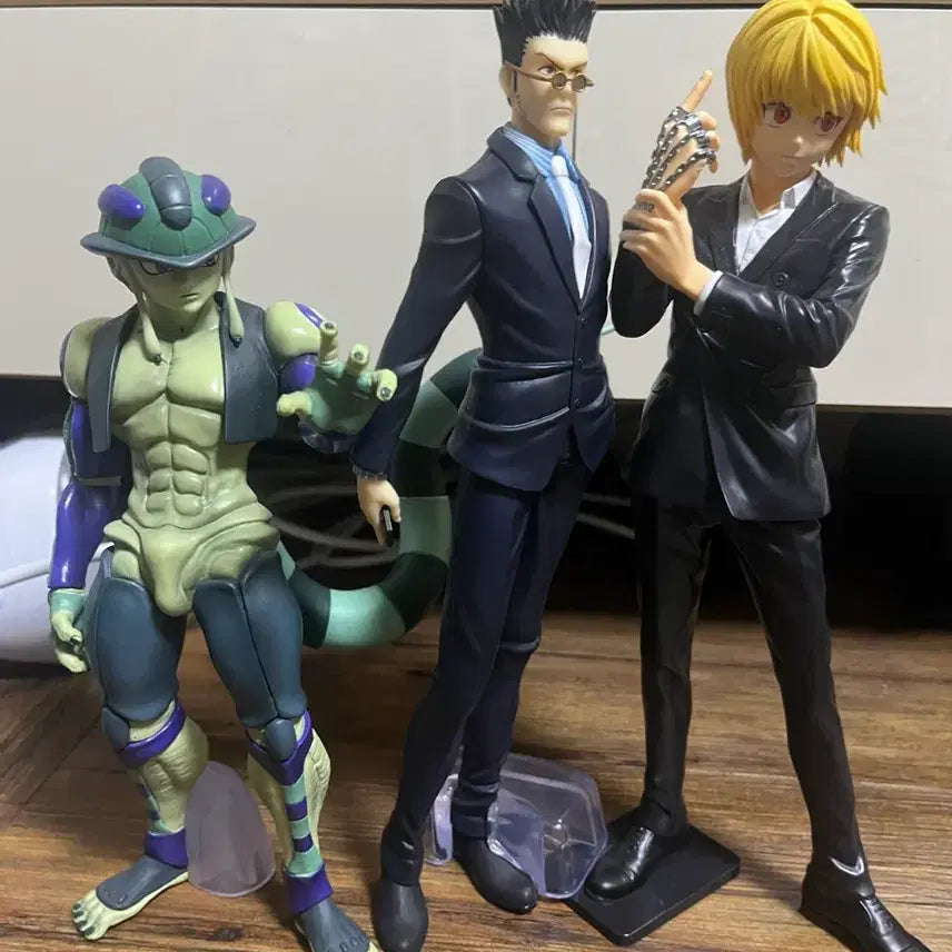 [BUNJANG] Hunter x Hunter Meruem, Kurapika, Leorio 3-Figure Bundle Set / 헌터x헌터 메르엠, 크라피카, 레오리오 피규어 3종 일괄