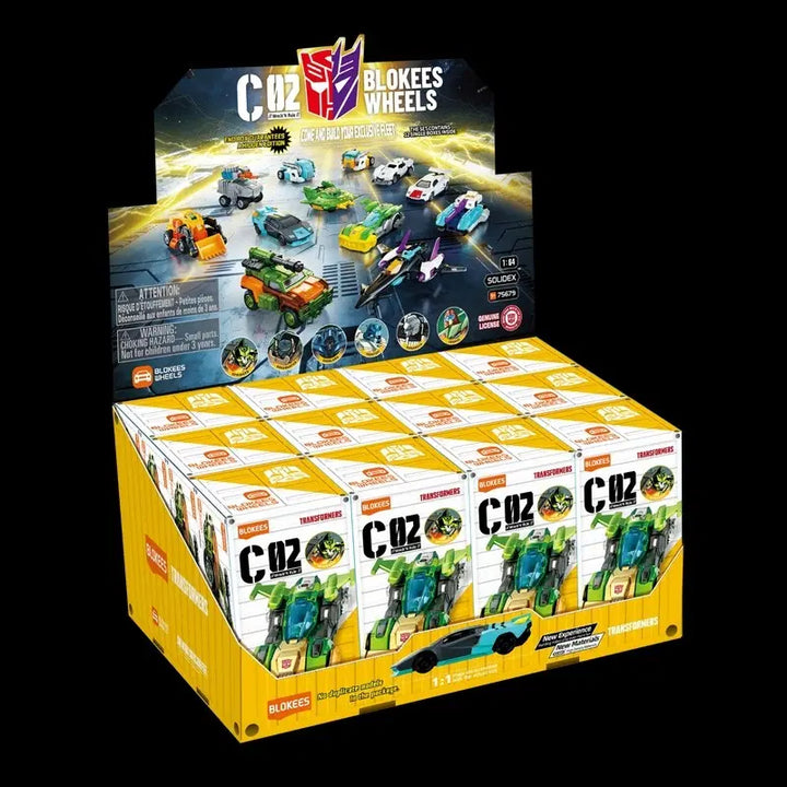 [BUNJANG] Bloxy Transformers Wheels 02 Set / 블로키 트랜스포머 휠즈 02 세트