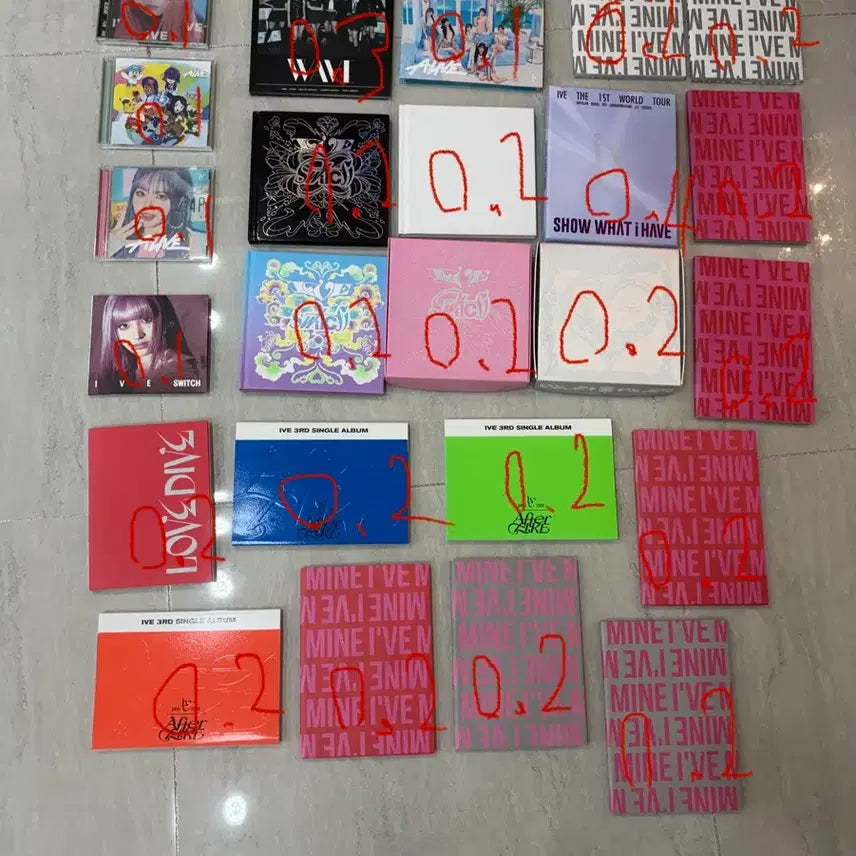 [BUNJANG] IVE Unsealed Album / 아이브 개봉앨범판매