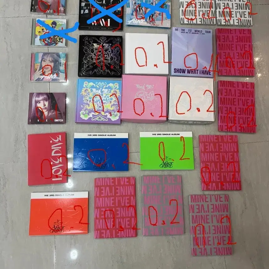 [BUNJANG] IVE Unsealed Album / 아이브 개봉앨범판매