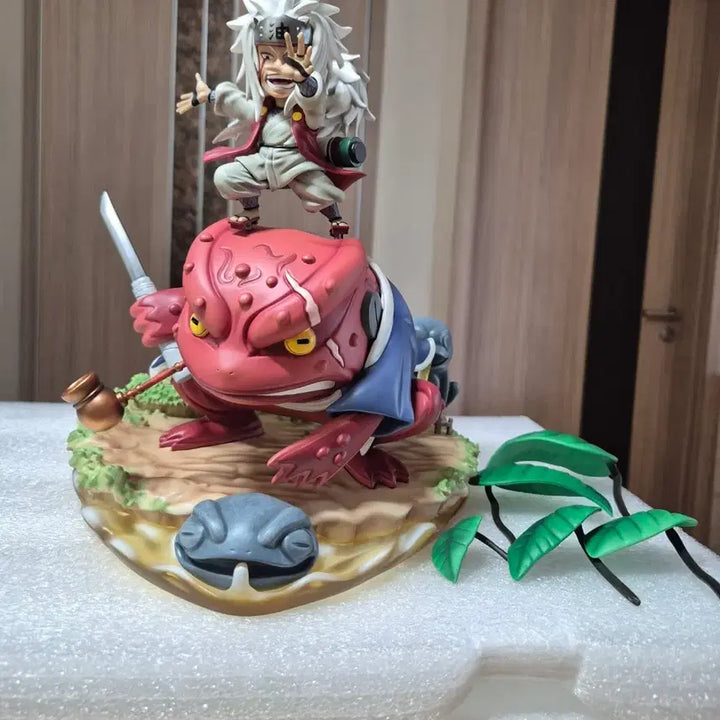 [BUNJANG] Naruto Jiraiya &amp; Gamabunta Resin Statue / 나루토 지라이야 가마분타 레진 피규어