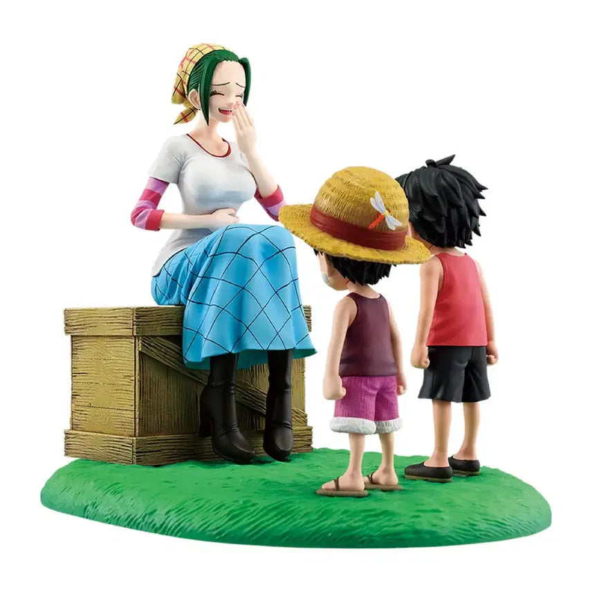 [BUNJANG] One Piece Ichiban Kuji Last One Makino, Ace, Luffy Figure (Unsealed) / (개봉양품)원피스 제일복권 마키노&amp;에이스&amp;루피 라스트원
