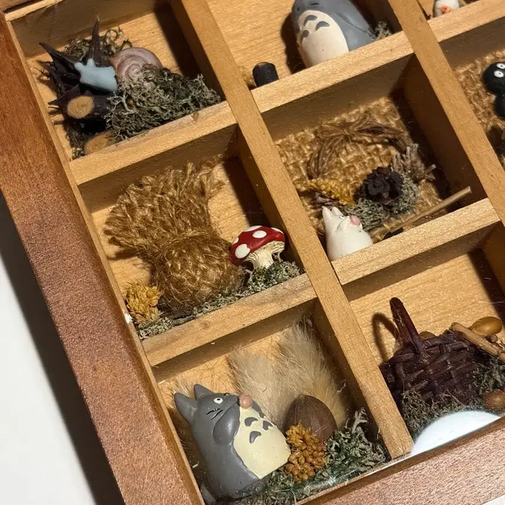 [BUNJANG] Studio Ghibli Classic My Neighbor Totoro Diorama / 지브리 고전 이웃집토토로 디오라마