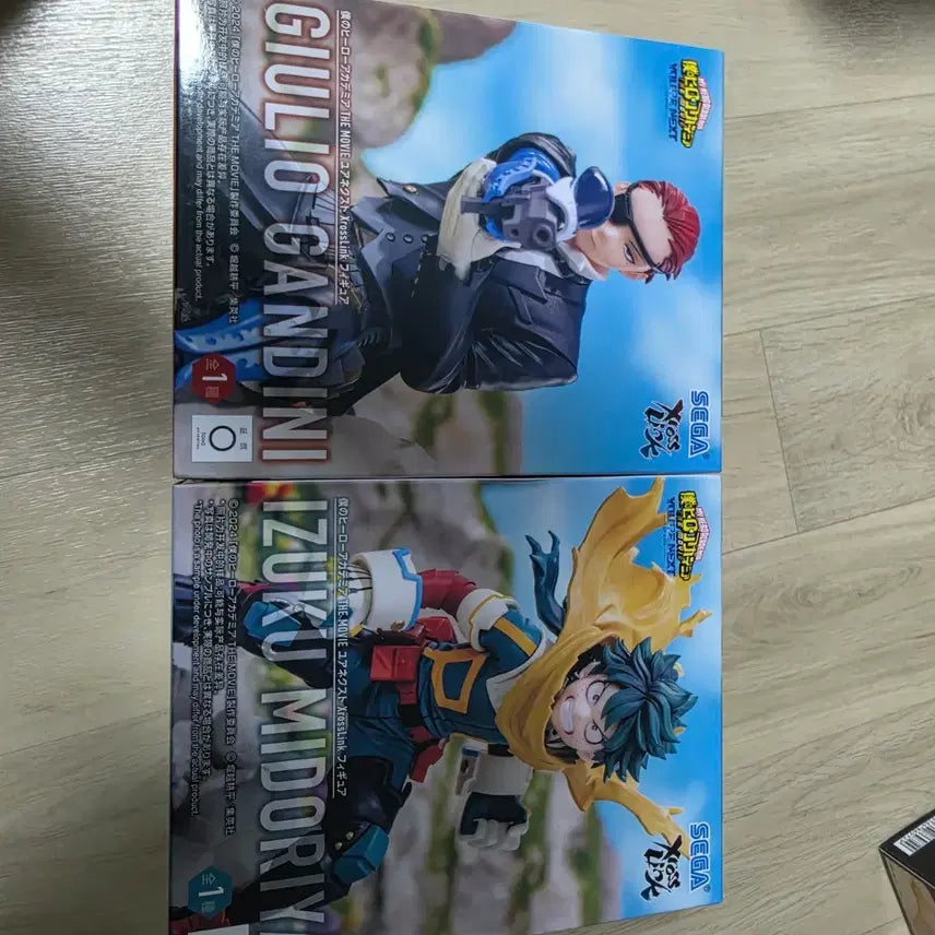 [BUNJANG] Izuku Midoriya &amp; Julio Figure Set (Sealed) / 미개봉) 세가 미도리야 &amp; 줄리오 피규어 세트