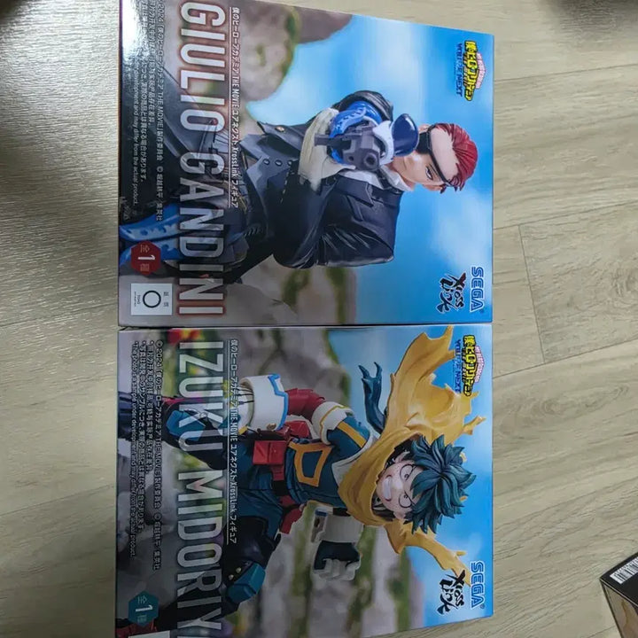[BUNJANG] Izuku Midoriya &amp; Julio Figure Set (Sealed) / 미개봉) 세가 미도리야 &amp; 줄리오 피규어 세트