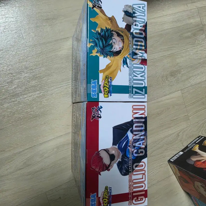 [BUNJANG] Izuku Midoriya &amp; Julio Figure Set (Sealed) / 미개봉) 세가 미도리야 &amp; 줄리오 피규어 세트